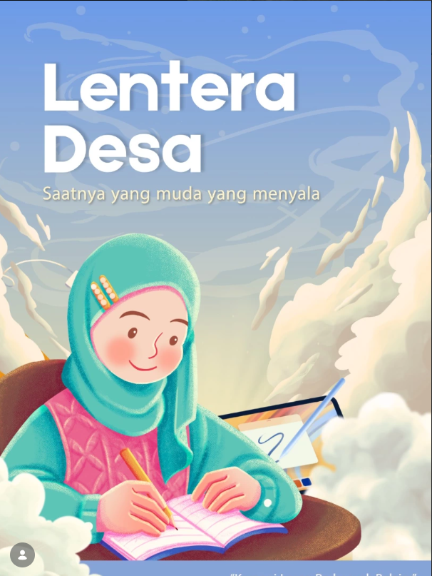 “Lentera Desa”, Semangat Anak Muda Menyalakan Literasi dari Desa Bersama Limbah Pustaka