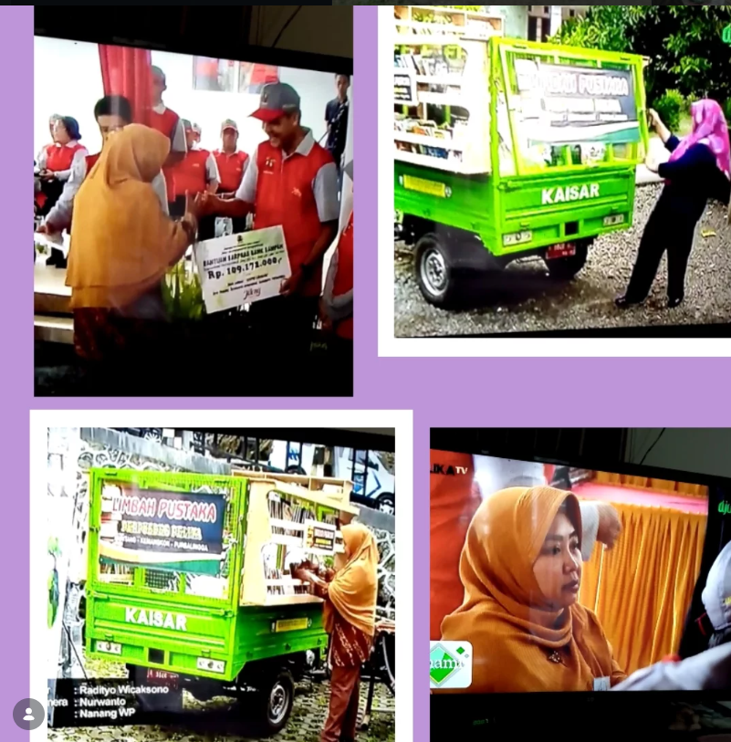 Kenangan Perjalanan Awal Limbah Pustaka 2016–2017 Kembali Diputar TV AJWA Bogor, Bukti Perjuangan Membangun Literasi dari Nol