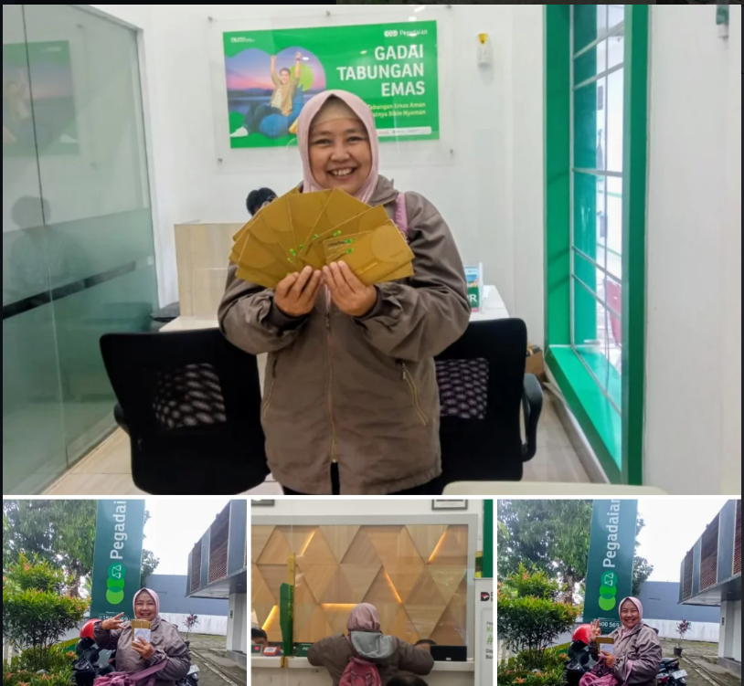 Bank Sampah Sahabatku Desa Muntang Fasilitasi Tabungan Emas Pegadaian, Sampah Jadi Jalan Menuju Investasi