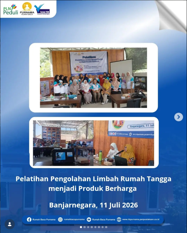 Rumah Baca Purnama Gelar Pelatihan Pengolahan Limbah Rumah Tangga, Minyak Jelantah dan Kulit Buah Diubah Menjadi Produk Bernilai