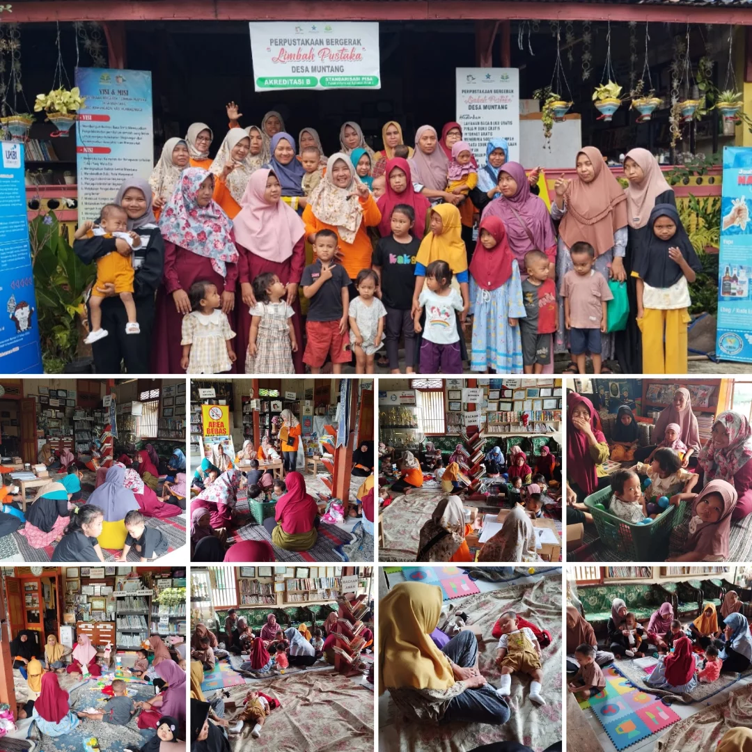 Sinergi Dua Arah: Perpustakaan Bergerak Limbah Pustaka Menguatkan Keterampilan Parenting Melalui BKB Widodo Muntang