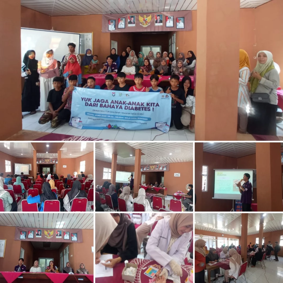 Awas, Diabetes Mengintai Anak! Kolaborasi Telkom University, Pemdes, dan Limbah Pustaka Hadirkan Sosialisasi Kesehatan Krusial