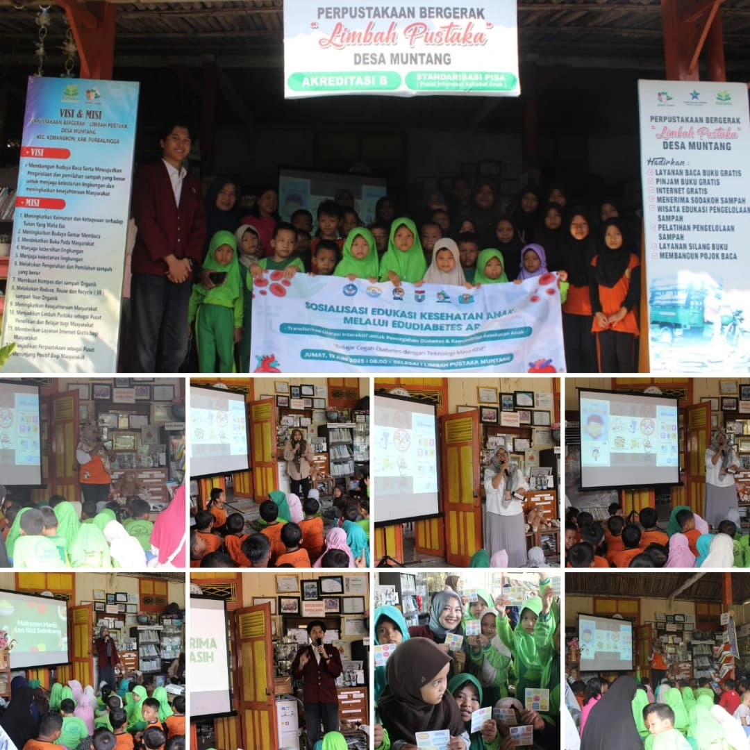 Edukasi Kesehatan di Era Digital: Telkom University dan Limbah Pustaka Gunakan Teknologi Augmented Reality (AR) untuk Kenalkan Bahaya Diabetes Anak