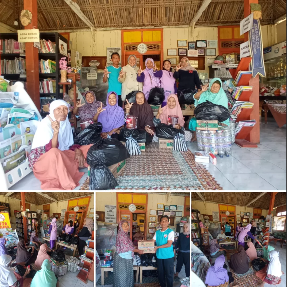Berbagi Kebahagiaan: Limbah Pustaka Salurkan Sembako untuk Relawan, Janda, dan Warga Kurang Mampu di Desa Muntang