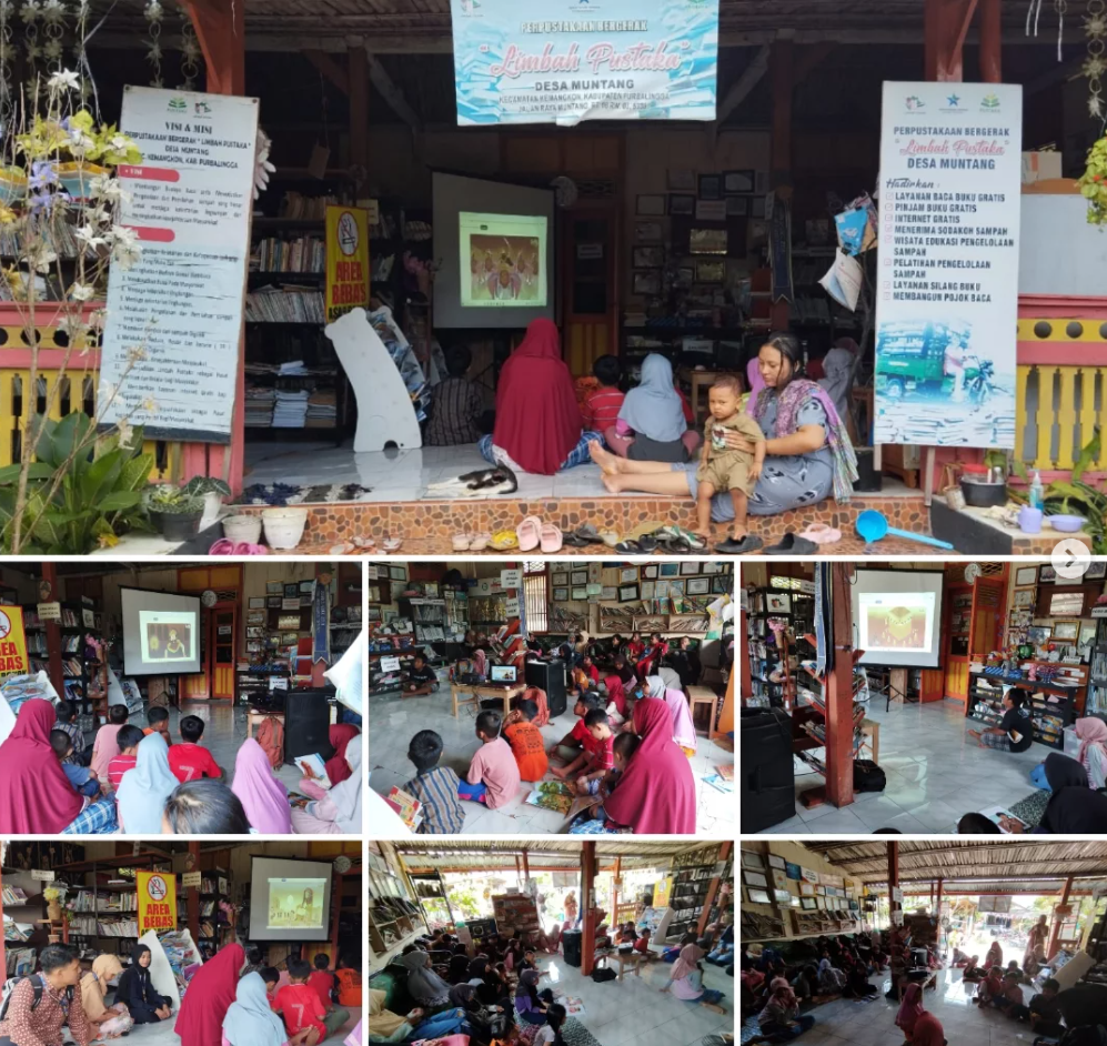 Serunya 'Sepekan Literasi Ramadhan' Hari Kedua: Limbah Pustaka dan Ruang Inspirasi Gelar Nobar Film Kisah Nabi