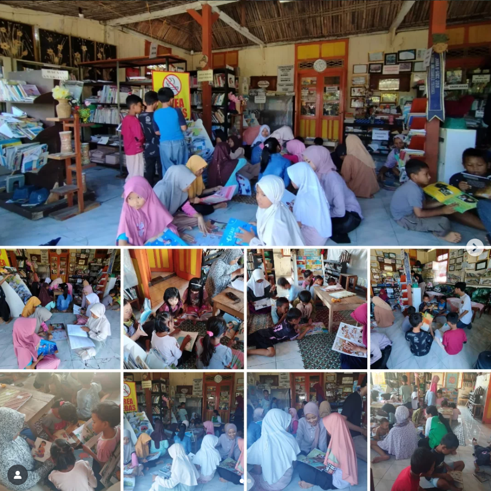 Hari Pertama 'Sepekan Literasi Ramadhan': Limbah Pustaka dan Ruang Inspirasi Gelar Sesi Membaca Nyaring