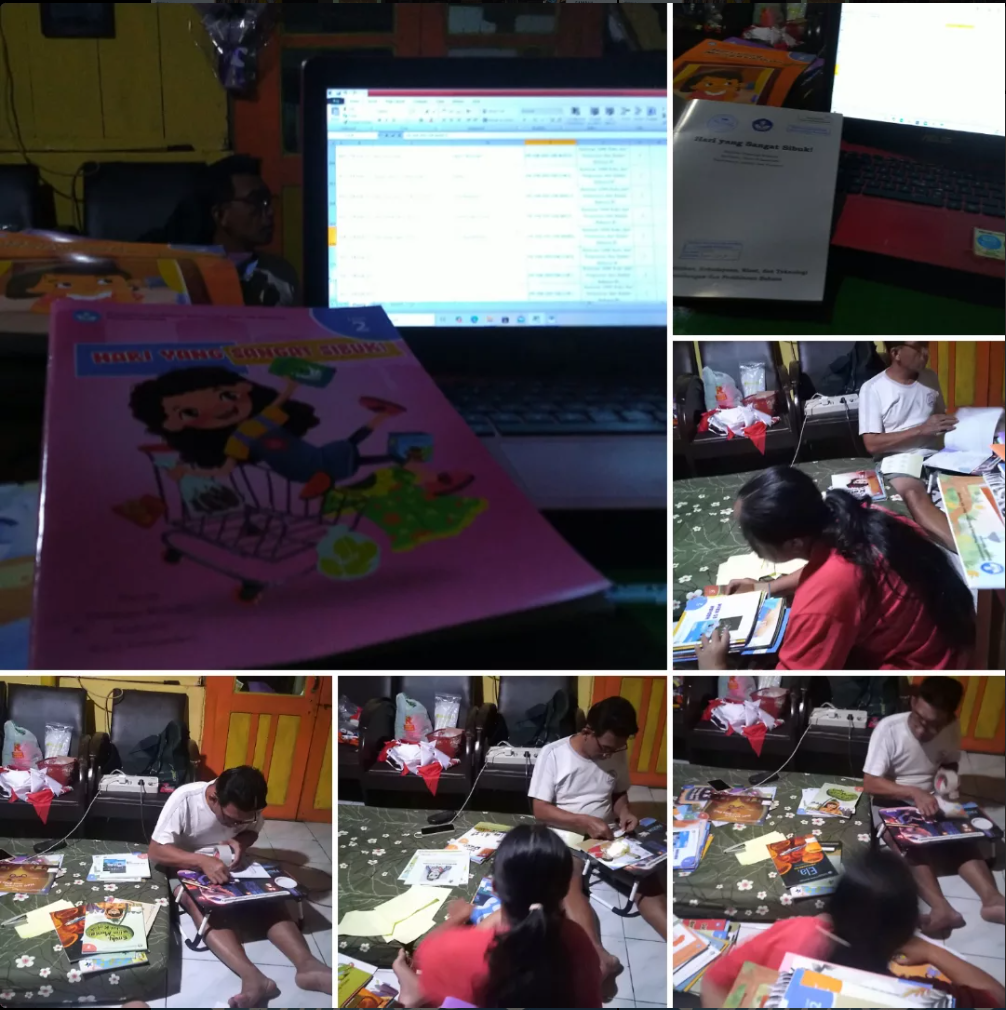 Bukan Sekadar Malam Minggu: Potret Gotong Royong 'Keluarga Literasi' Mengolah Buku