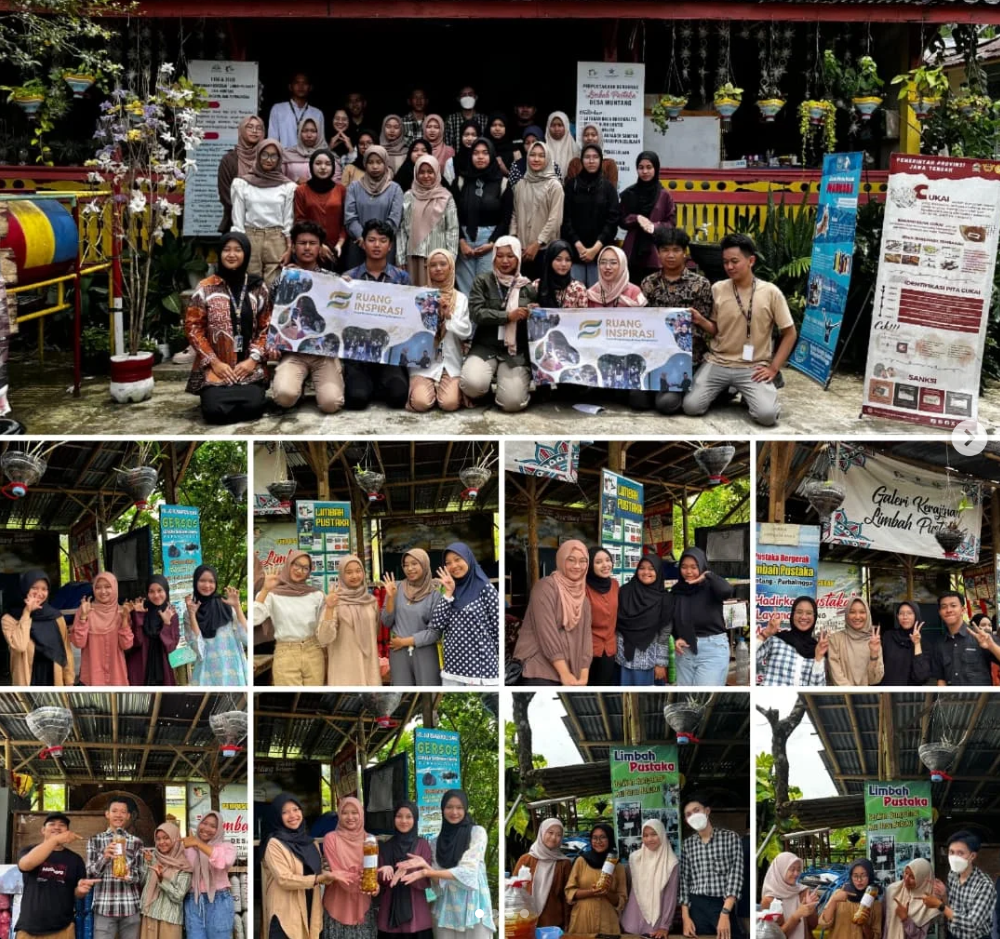 Kolaborasi Limbah Pustaka dan Ruang Inspirasi: 35 Pemuda Ikuti Pelatihan 'Eco Crafting' Pembuatan Eco Enzyme