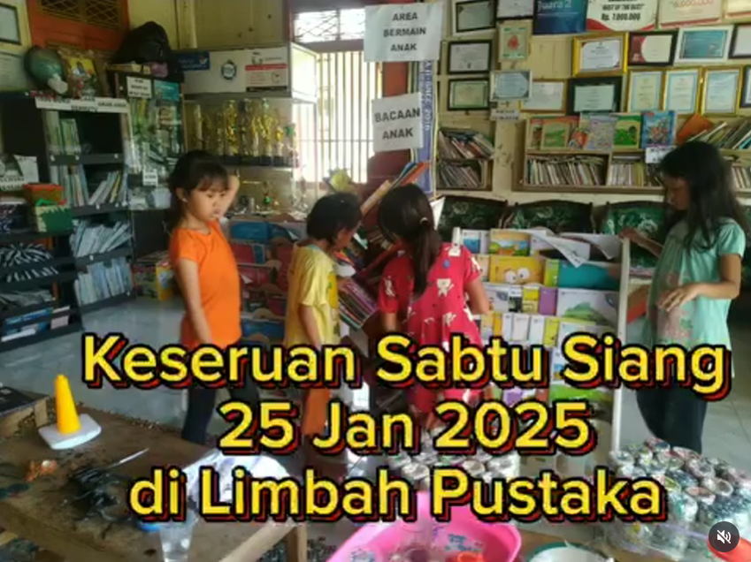 Keseruan Sabtu Siang di Limbah Pustaka: Belajar Menjaga Keselamatan Diri Lewat Buku