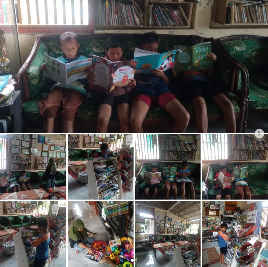 Suasana Minggu Pagi di Limbah Pustaka: Layanan Lengkap untuk Masyarakat