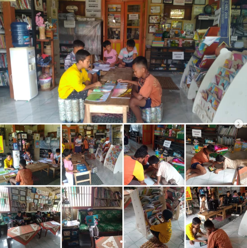 Limbah Pustaka Terus Berinovasi Ciptakan Ruang Nyaman untuk Anak-anak