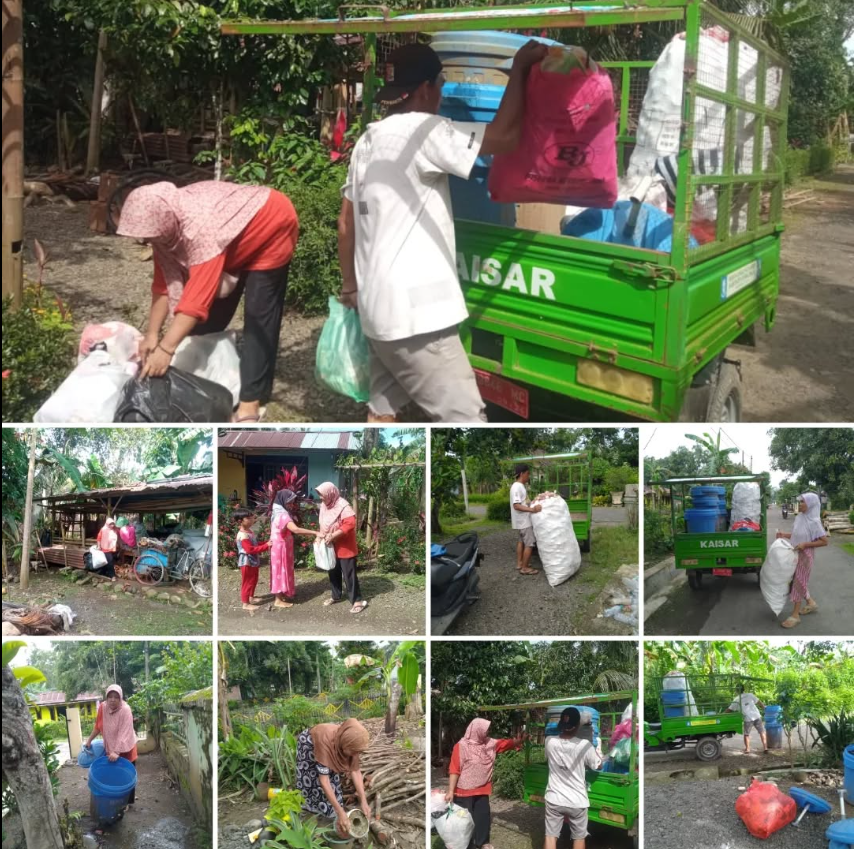 Kegiatan Lingkungan di Limbah Pustaka: Penarikan Sampah Warga